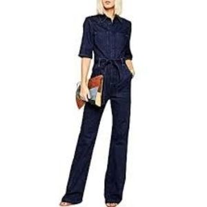 Haoduoyi denim junpsuit